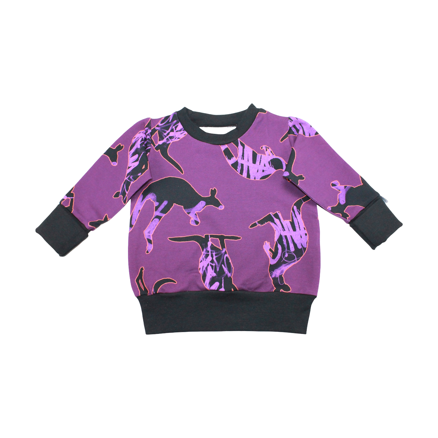 Pullover | Känguru lila