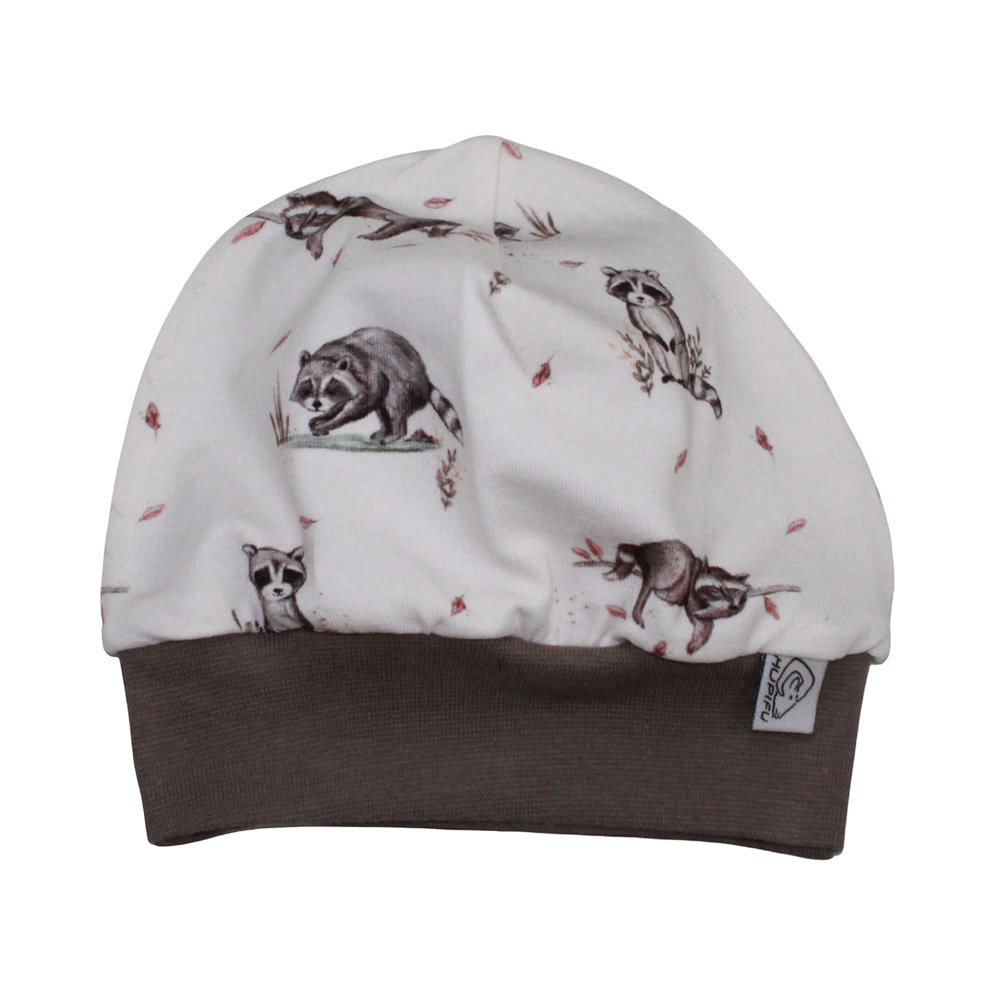 Babymütze | Waschbär weiß