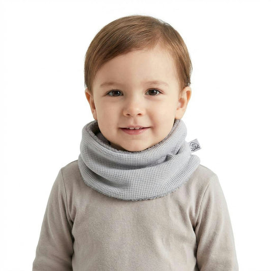 Loop | Waffelpiquet grau