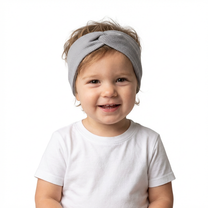 Haarband | Uni hellgrau