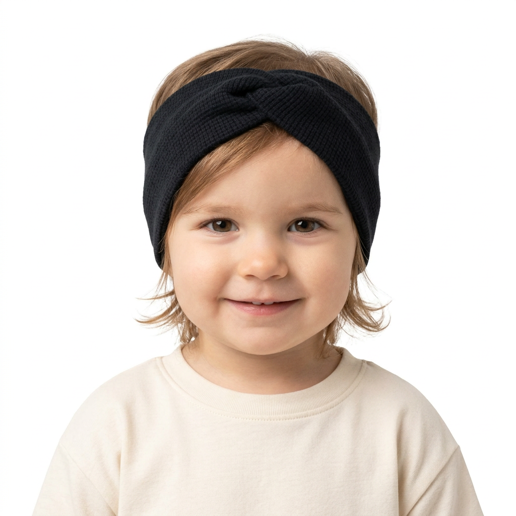 Haarband | Uni schwarz