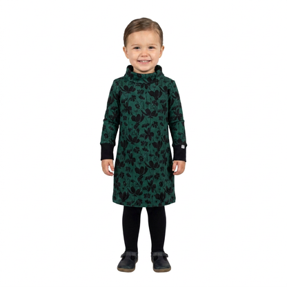 Loopkleid | Flower green
