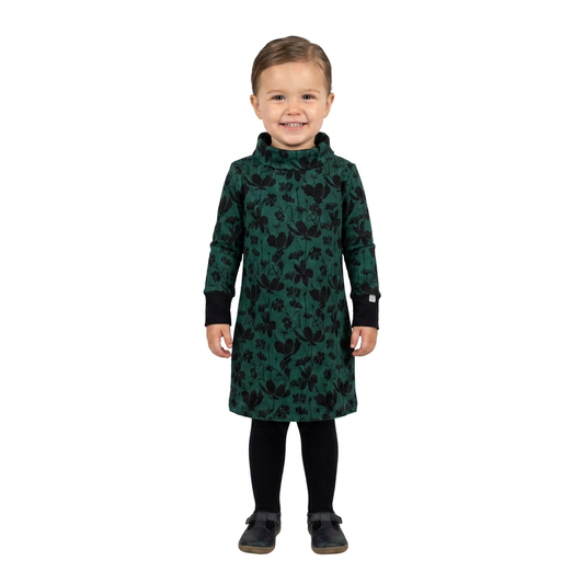 Loopkleid | Flower green
