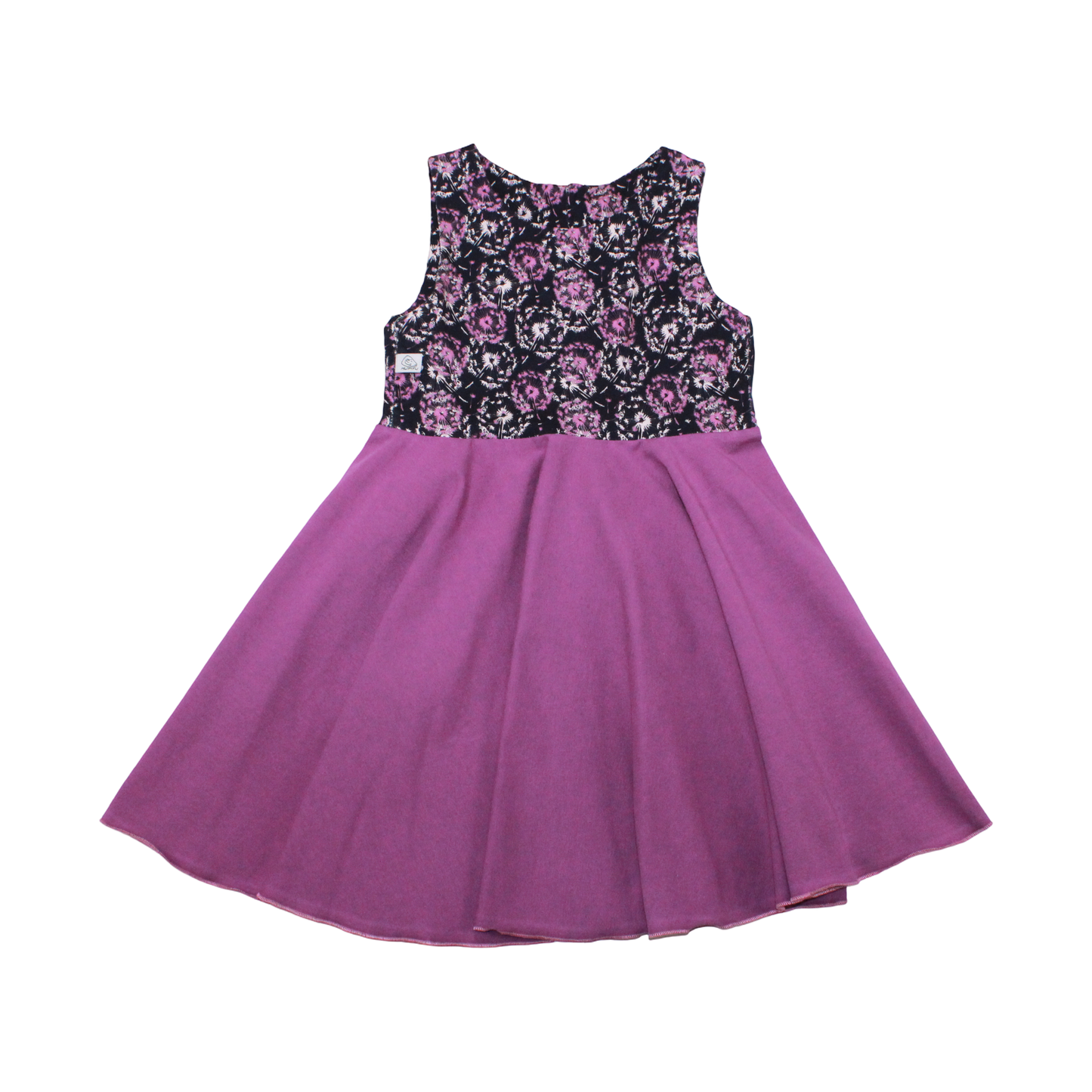 Sommerkleid | Pusteblume lila