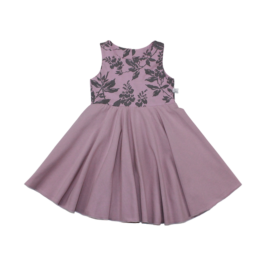 Sommerkleid | Ranke altrosa