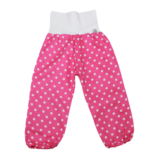 Sommerhose | Punkte pink