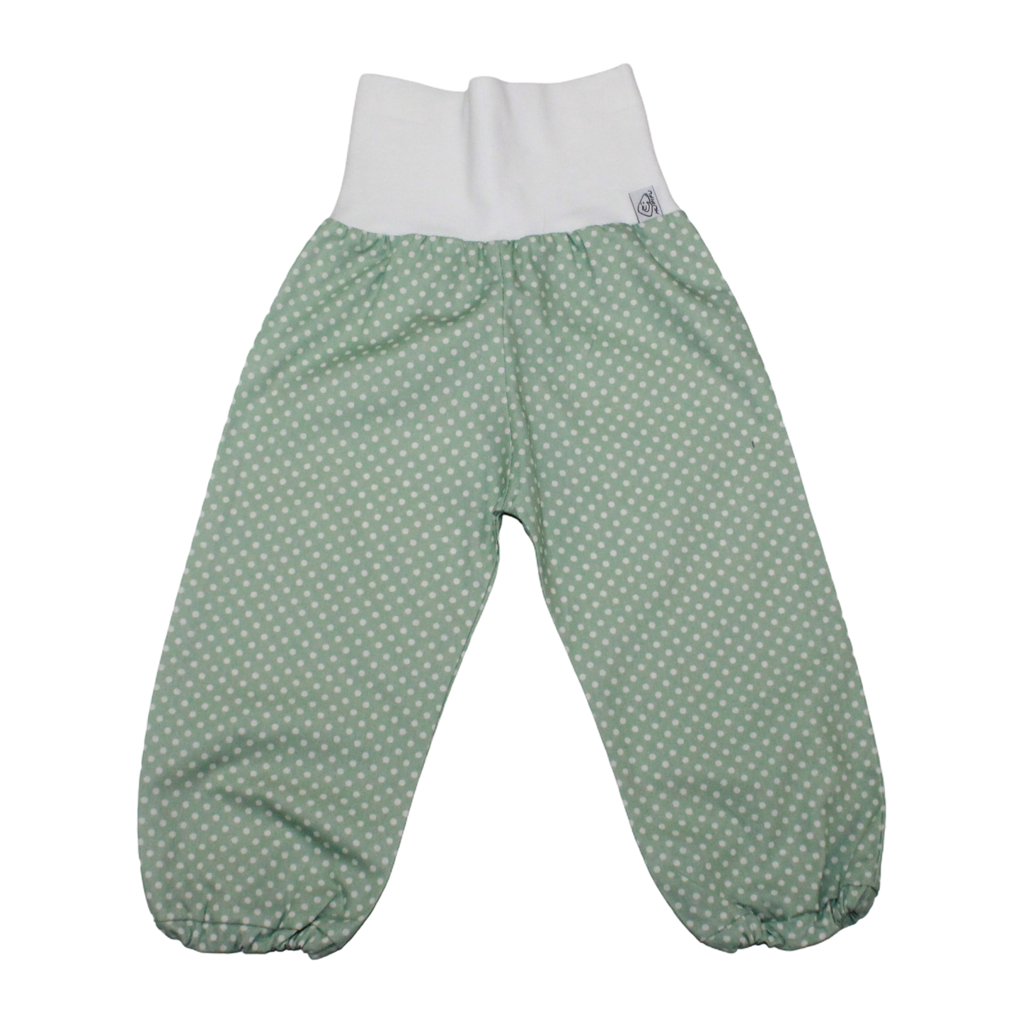 Sommerhose | Punkte grün