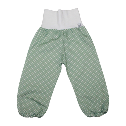 Sommerhose | Punkte grün