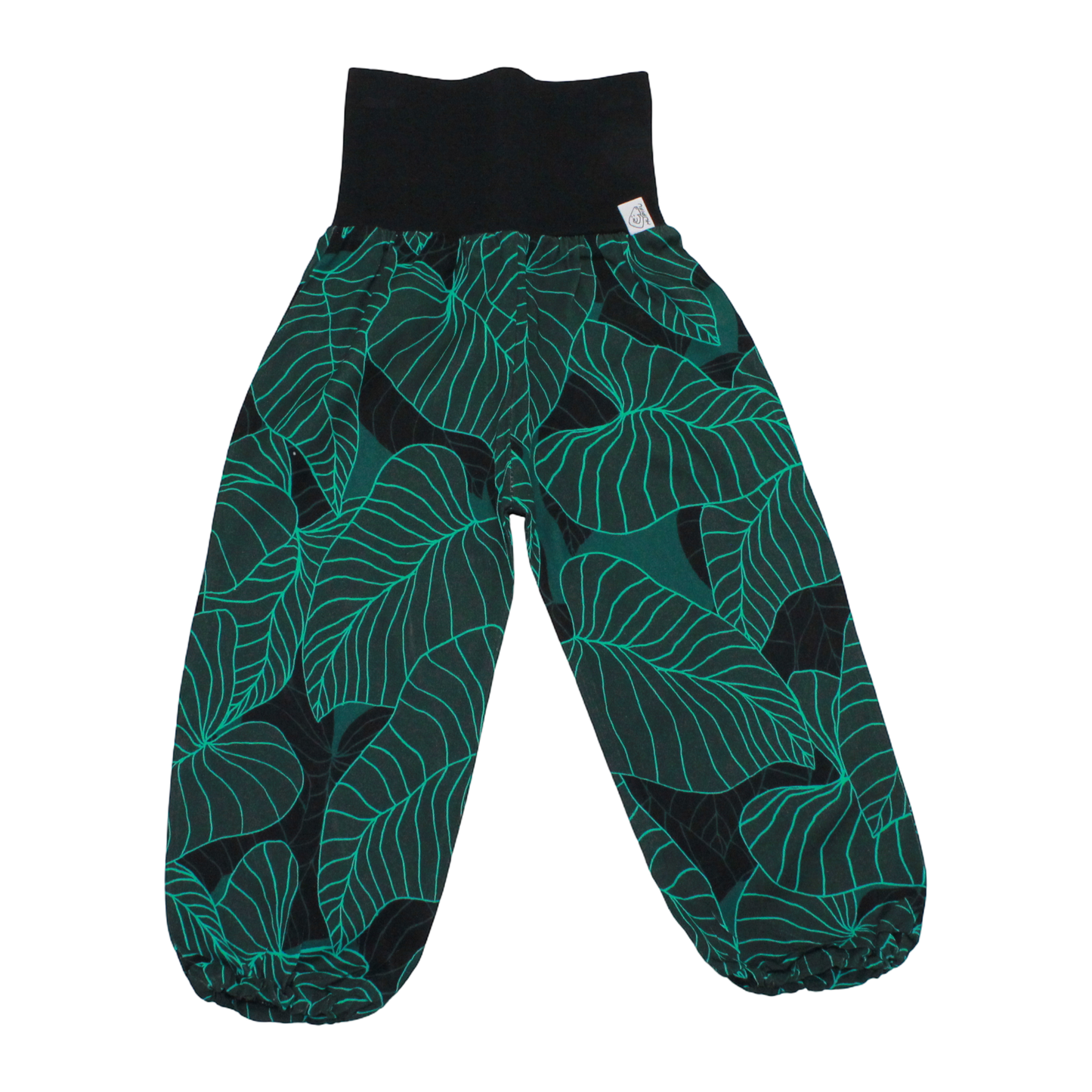Sommerhose | Monsterra grün