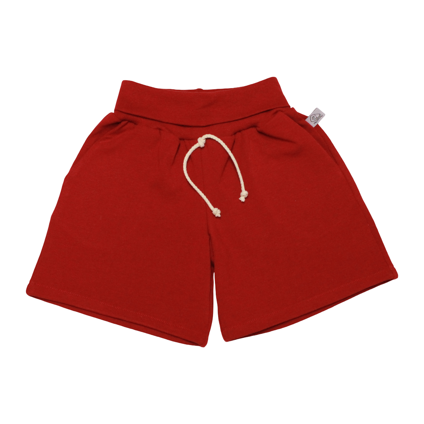 Short lang | bordeauxrot