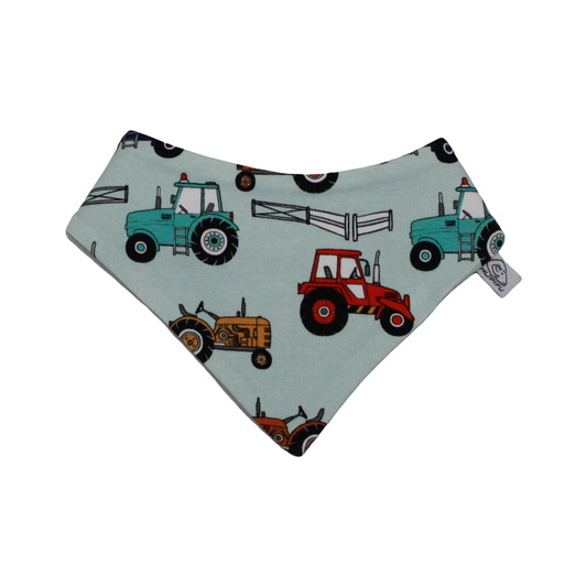 Halstuch | Traktor hellblau