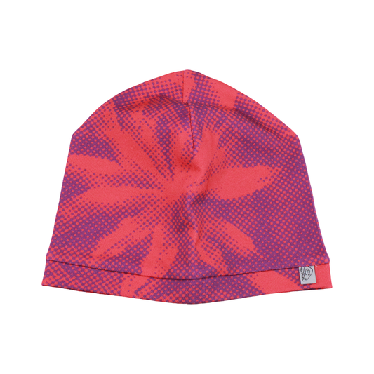Beanie | Palmen lila