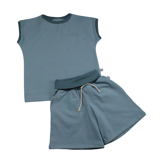 T-Shirt | Uni hellblau