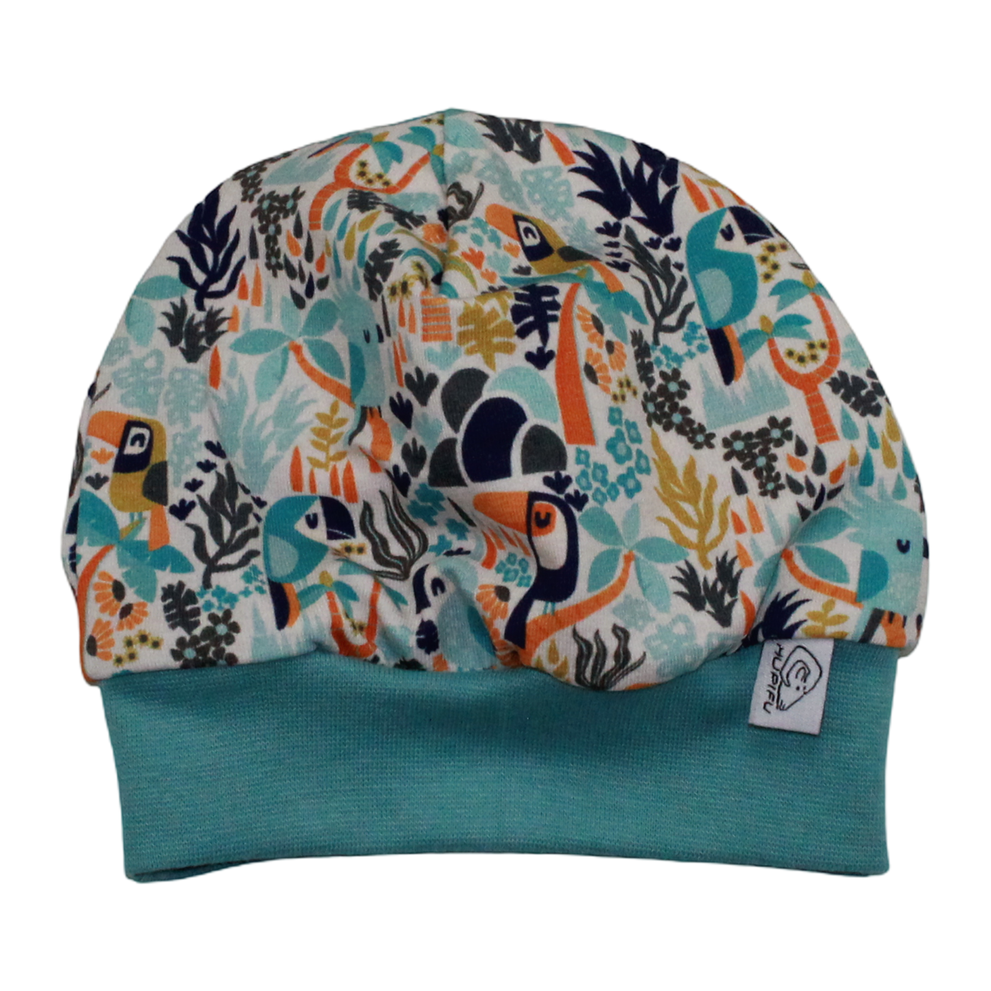 Babymütze | Tucan blau