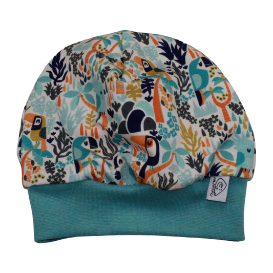 Babymütze | Tucan blau