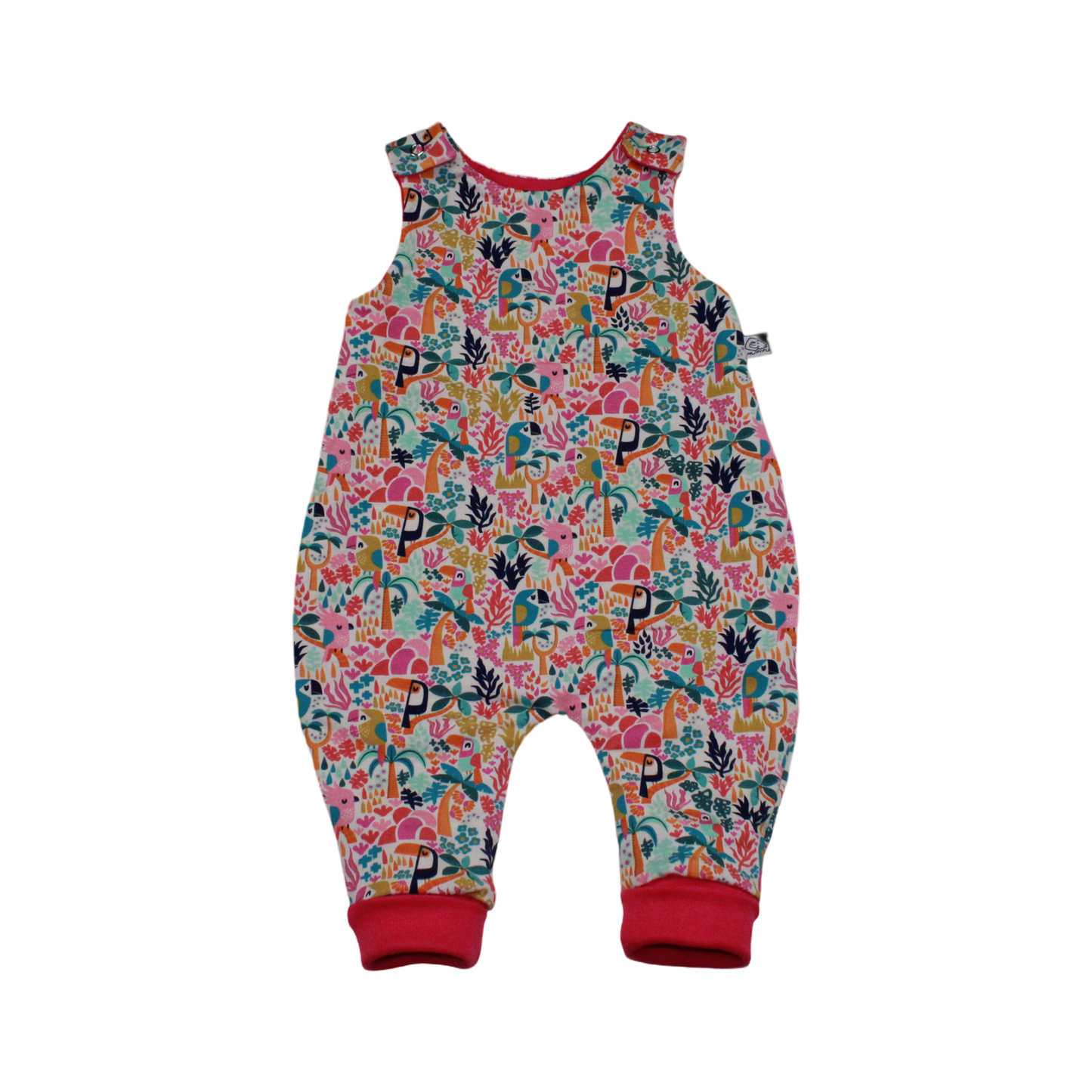 Strampler | Tucan pink