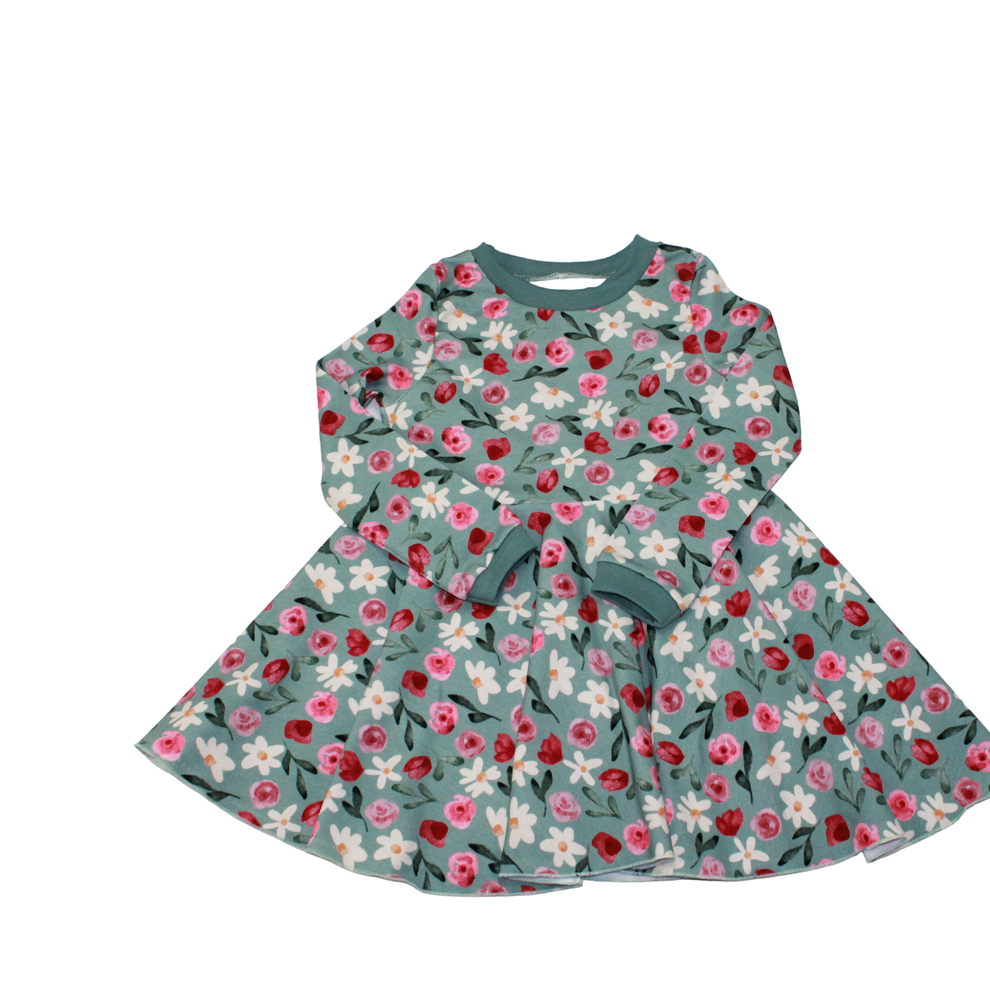 Langarmkleid | Rose mint