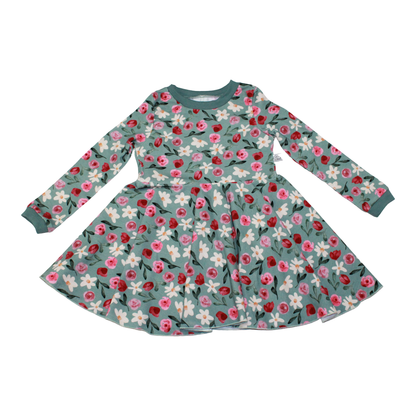 Langarmkleid | Rose mint