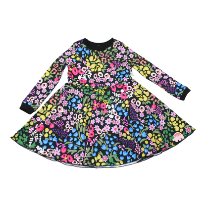 Langarmkleid | Blumenwiese