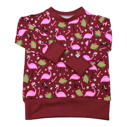 Pullover | X-MAS Flamingo