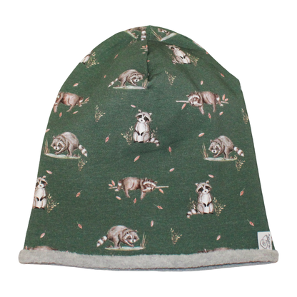 Wendebeanie | Waschbär