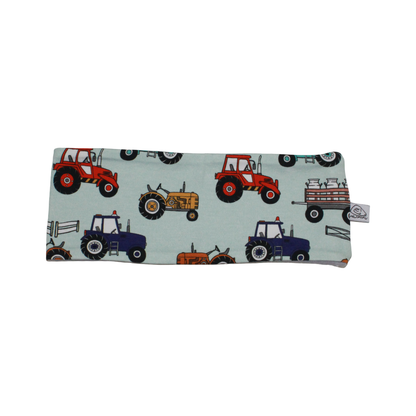 Stirnband | Traktor hellblau