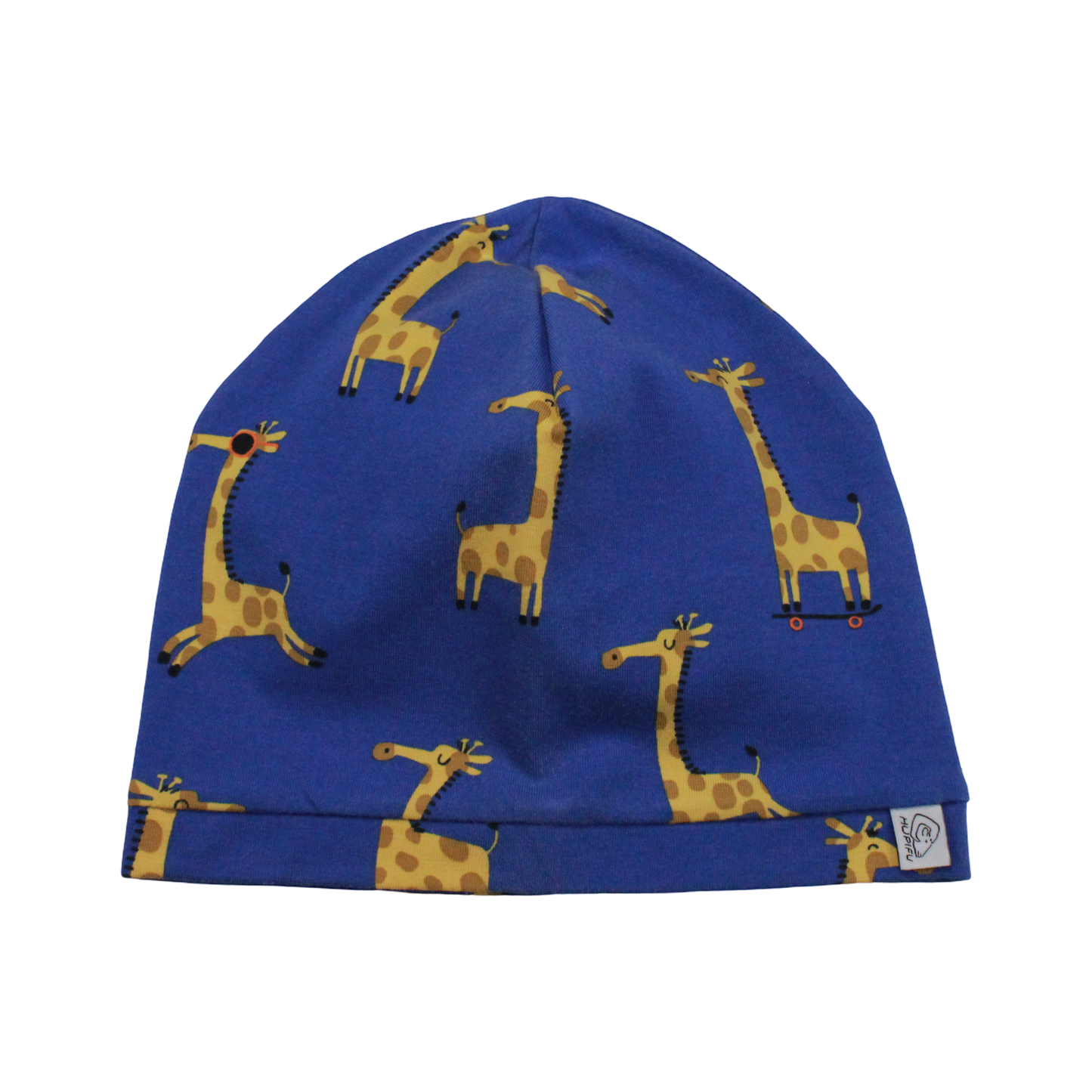 Beanie | Giraffe blau